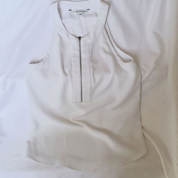 Trina Turk Halter in White sz Small - Picture 3 of 11